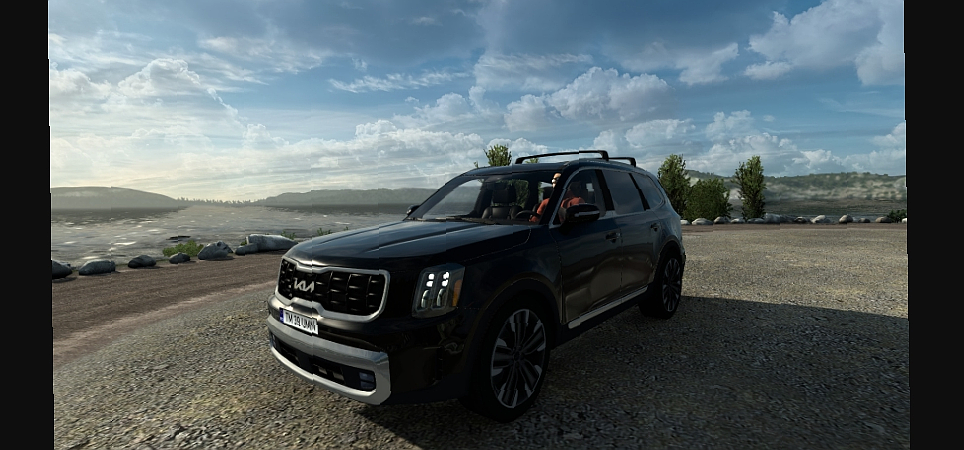 МОД KIA Telluride SX X-Pro 2024 2.6 ДЛЯ EURO TRUCK SIMULATOR 2