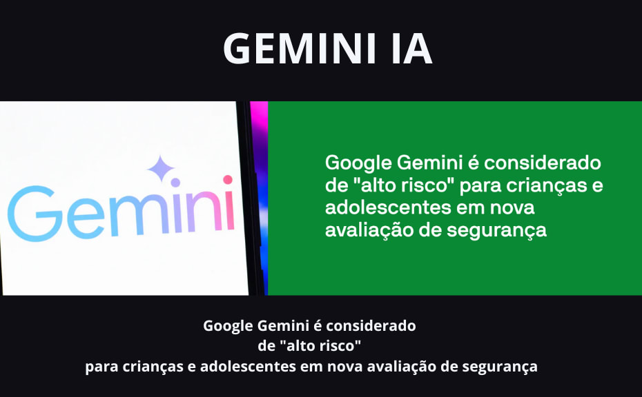 Google Gemini é classificado como “alto risco” para jovens em nova revisão de segurança