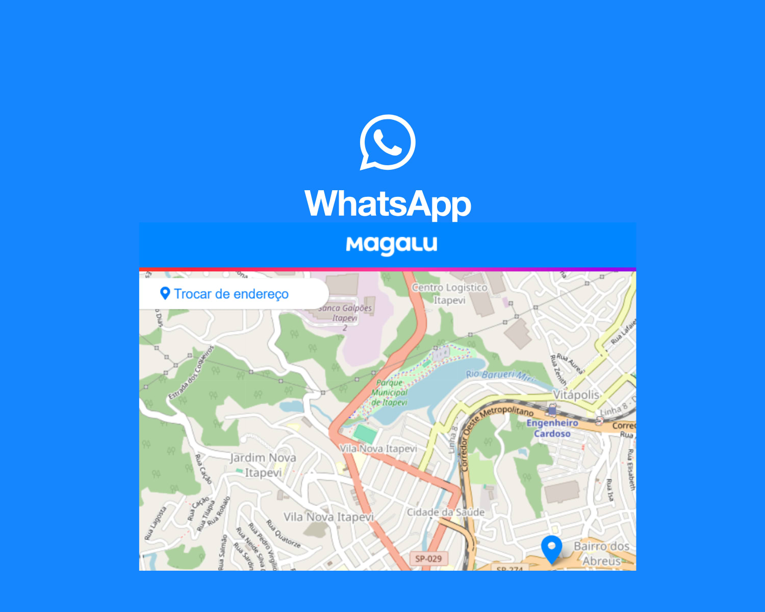 WhatsApp Vendedor Magazine Luiza