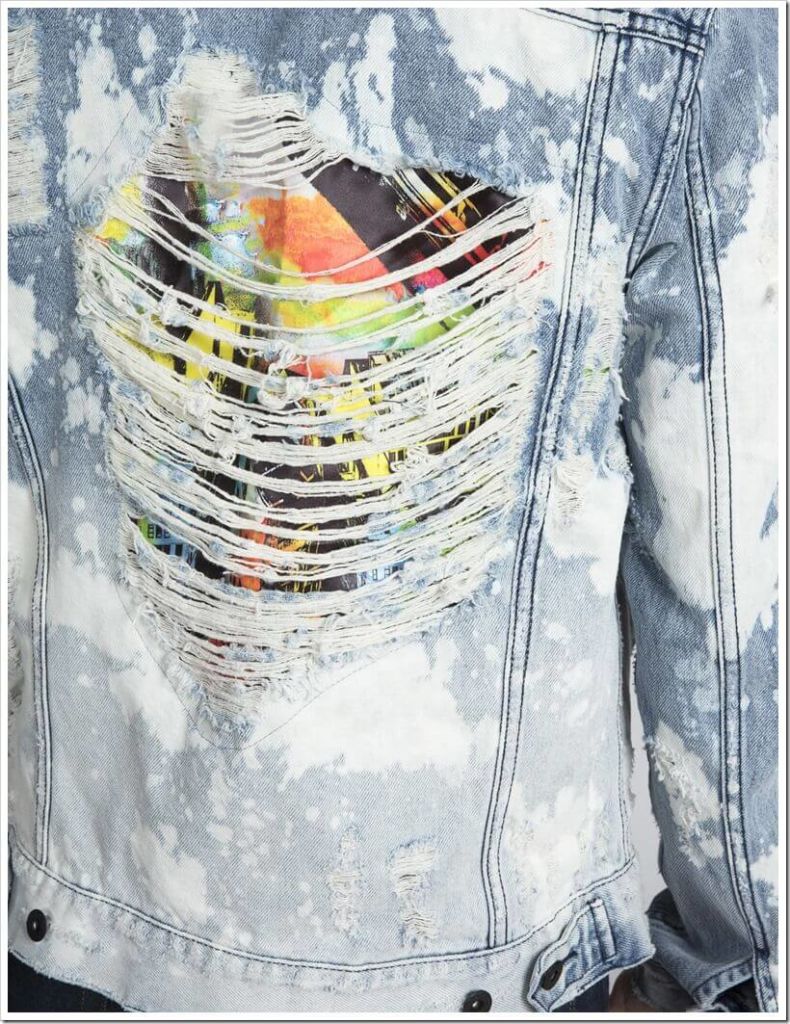 city scapes denim jacket