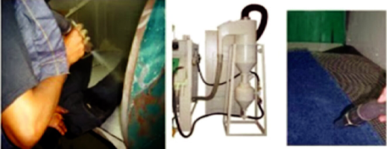 sand blasting