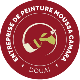 Logo Moussa Camara Peinture - Artisan peintre professionnel à Douai spécialisé en rénovation