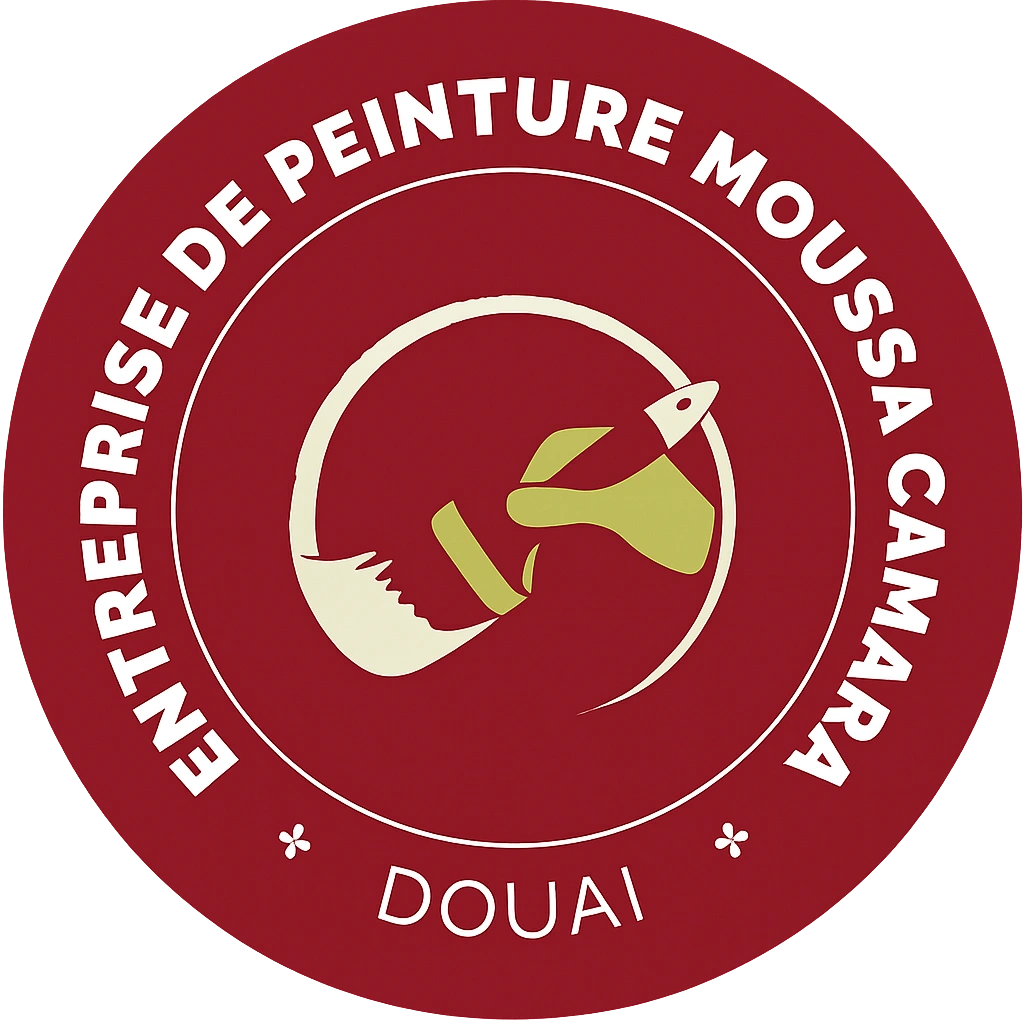 Logo Moussa Camara Peinture - Artisan peintre professionnel à Douai spécialisé en rénovation