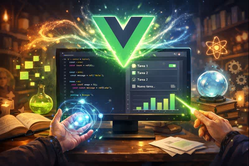 ¿Qué es la reactividad? La magia detrás de Vue.js explicada con claridad
