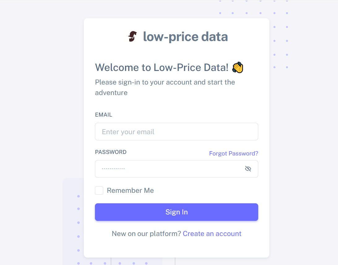 LOWPRICEDATA VTU
