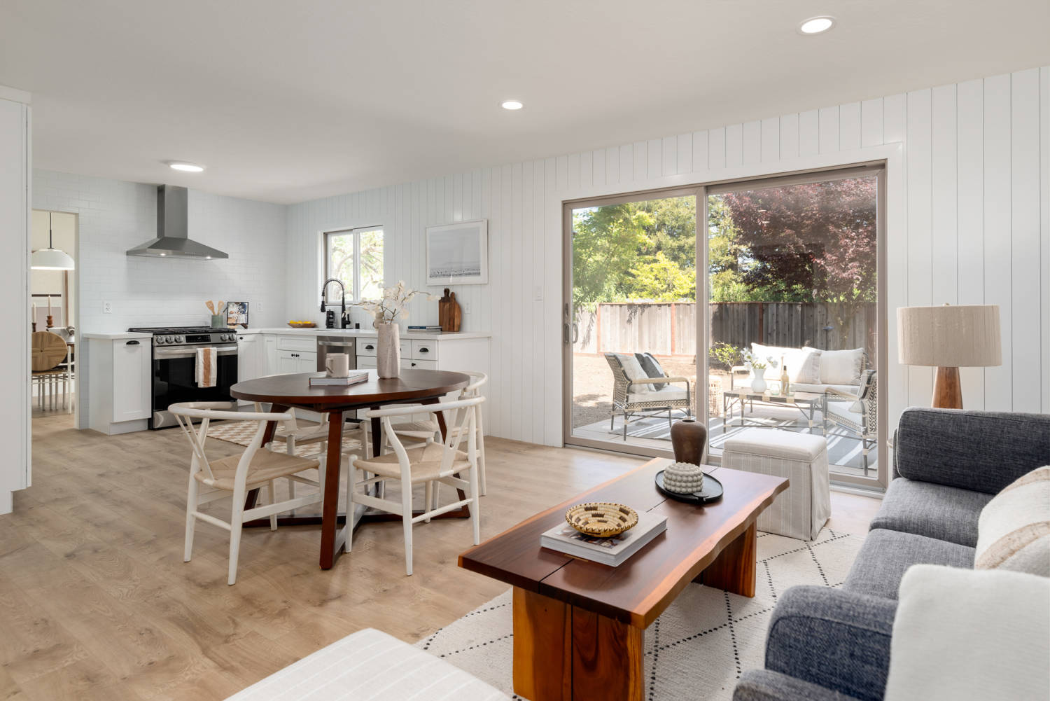 Kitchen & Family Room After Renovation