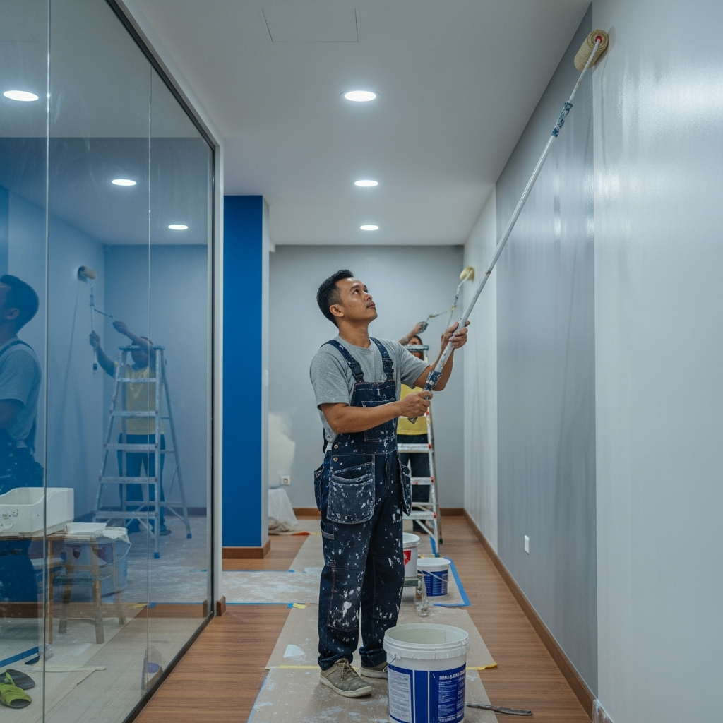 Tim tukang cat profesional Jabodetabek