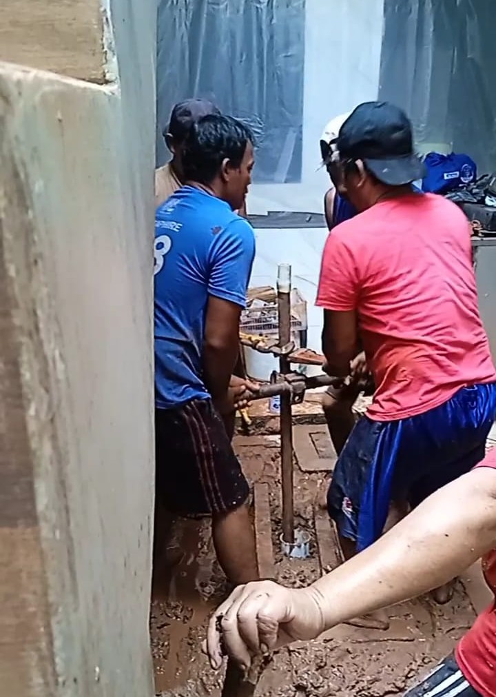 Dokumentasi pekerjaan Sumur Bor Pak Edi