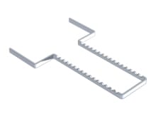 Aluminium anodisé  perforés porte-instruments img