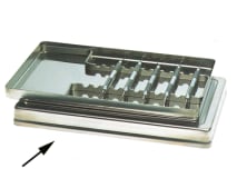 Acier inoxydable Couvercle (Format28 x18 x 2,5 cm) img