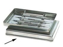 Acier inoxydable Couvercle (Format18 x14 x 2,5 cm) img