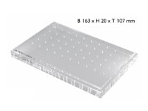 Bur block non-sterilizable plexi 2808 img