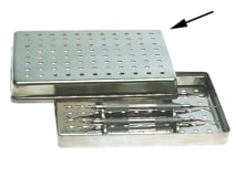 Perforés Acier inoxydable Couvercle (Format18 x14 x 2,5 cm) img