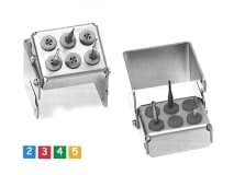 Plug'in 6 holes blue img