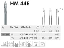 HM 44 E FG 023 fraise en carbure de tungstène img