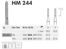 HM 244 FG 014 fraise en carbure de tungstène img