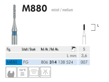 M 880 FG 007 micro instrument diamanté img