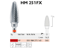HM 251 FX HP 060 fraise en carbure de tungstène img