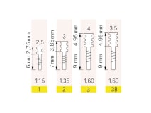 Radix-Anker Integral setTitanium 195CT-2  img