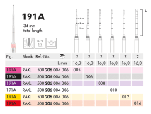 HM 191 A CA XL 005 fraise en carbure de tungstène endo img