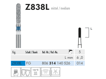 Z 838 L FG 014 instrument diamanté pour zirconium img