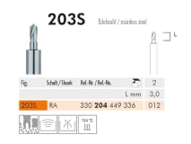 203 S CA 012 instrument en acier chirurgical img
