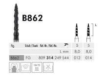 B 862 FG 014 Black Cobra instrument diamanté img