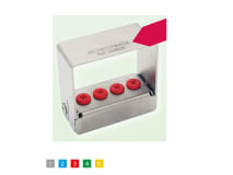 Plug'In 4 holes H. 4 cm blue img