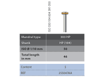 Diatech 303 HP mandrin 50 img