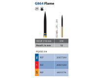 Diatech G864 Flame F FG 014 diamantinstrument img