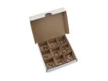 Rubberdamklem Fiesta 9 color set (met vleugels) img