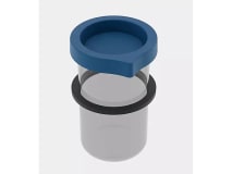 Elmasonic bokaal 600 ml met deksel ø 80 mm img