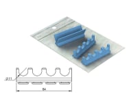 Silicone Refill for cassette 18x7 - 4 notches ø 11 mm purple img