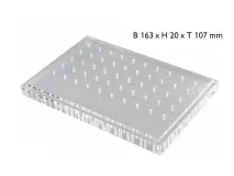 Bur block non-sterilizable plexi 2807 img