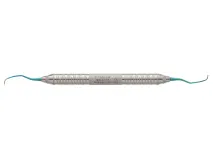 Titanium implant curette Langer #1/2 Satin Steel img