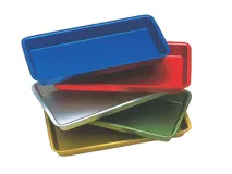 Anodised aluminium Tray (Size 20 x10 x 2 cm) grey img