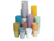 Crosstex plastic cups blue (148 ml) img
