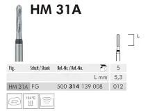 HM 31 A FG 012 fraise en carbure de tungstène img