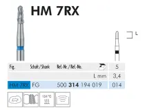 HM 7 RX FG 014 fraise en carbure de tungstène img