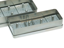 Boîte en Inox + 4 Blocs Porte Fraise (13x5x3cm) img