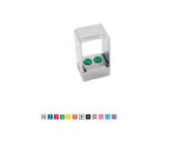 Plug'In 2 holes H. 4 cm blue img