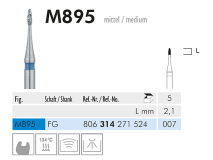 M 895 FG 007 micro instrument diamanté img