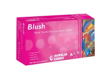 Aurelia Blush handschoen nitril poedervrij img