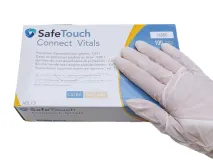 SafeTouch Connect Vitals handschoen Latex poedervrij M img