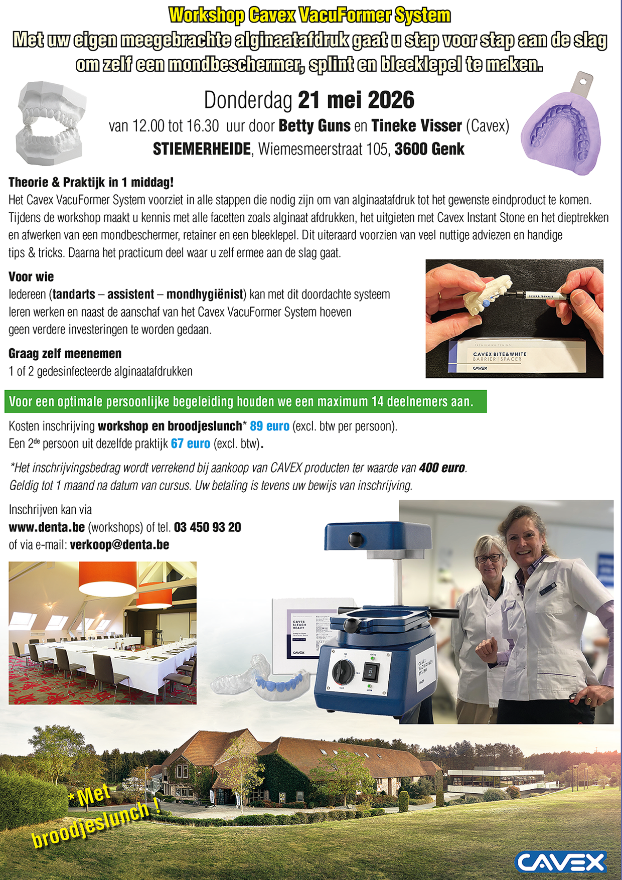 Cavex VacuFormer System Workshop