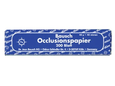 Papier d'articulation BK-09 en carnet 0,04mm microfin bleu  img