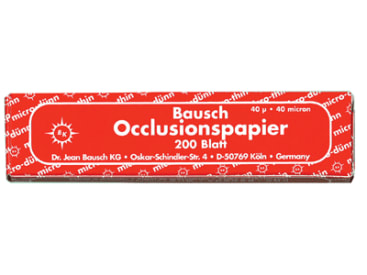 Papier d'articulation BK-10 en carnet 0,04mm microfin rouge  img