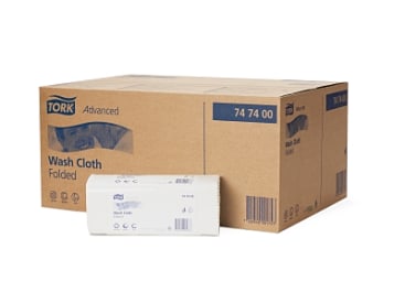 Tandheelkundige handdoeken voor wegwerpgebruik Tork Wash Cloth Advanced (4-laags) img