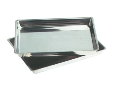 Trays pour rangement dentaires Acier inoxydable - Haute résistance (Format 20 x15 x 2 cm) img
