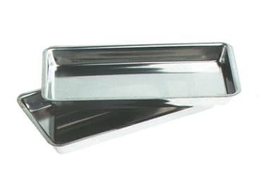 Trays pour rangement dentaires Acier inoxydable - Haute résistance (Format 20 x10 x 2 cm) img